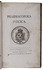 First edition of a Swedish pharmacopoeia, compiled with assistance of Linnaeus