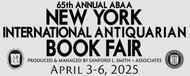 65th New York International Antiquarian Book Fair