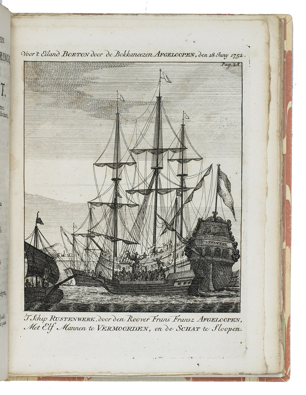 Two East Indiamen, including a Dutch VOC-ship, defeated by fate